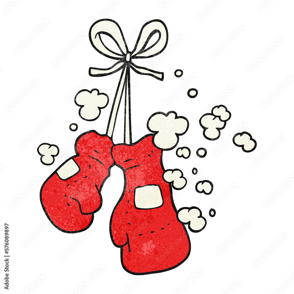 textured cartoon boxing gloves textured cartoon boxing gloves