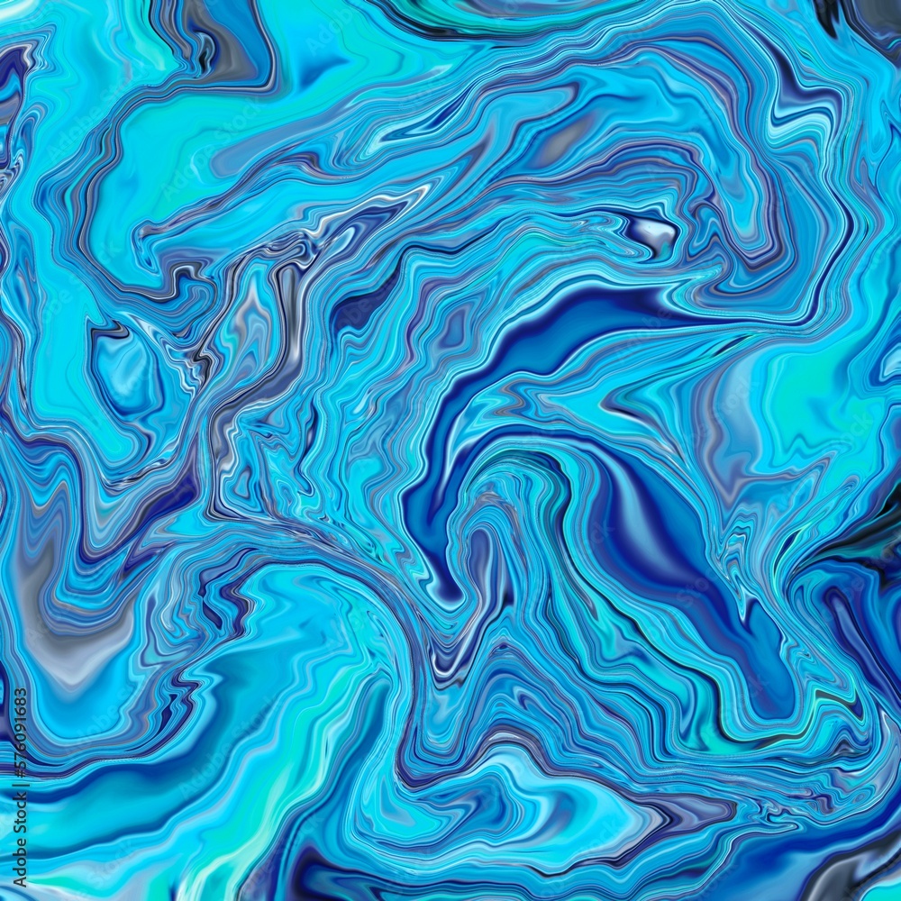 Shades of Blue Fluid Design Shades of Blue Fluid Design