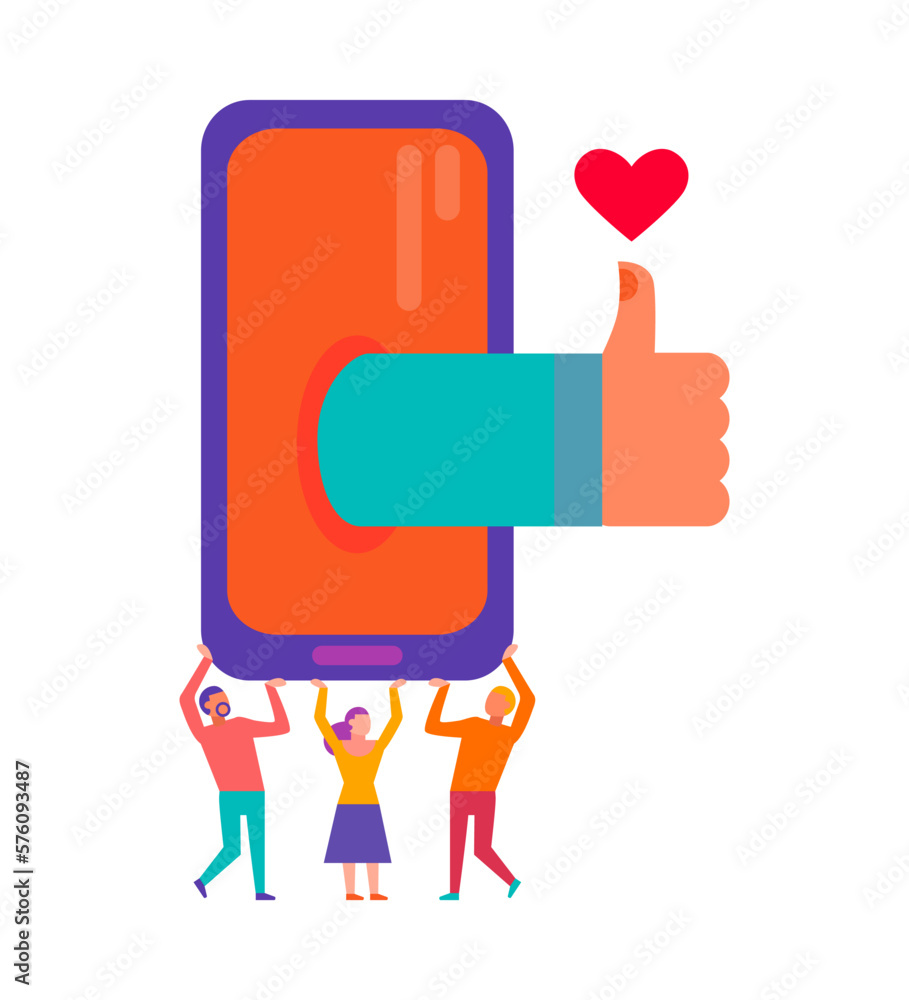 Digital Marketing Like Composition