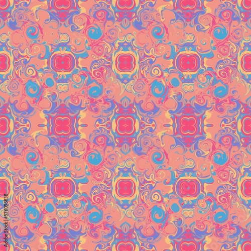 Colorful Hand Drawn Pattern