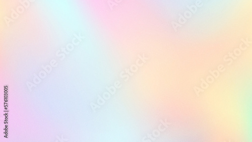 Subtle ethereal multicolored smooth grainy gradient background