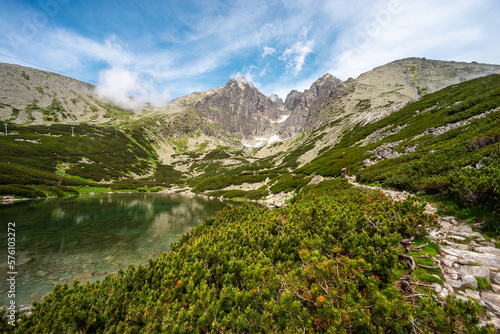 Lake in the mountains, High Tatras, Slovakia