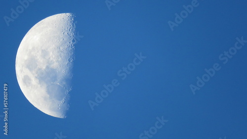 Crescent moon photo