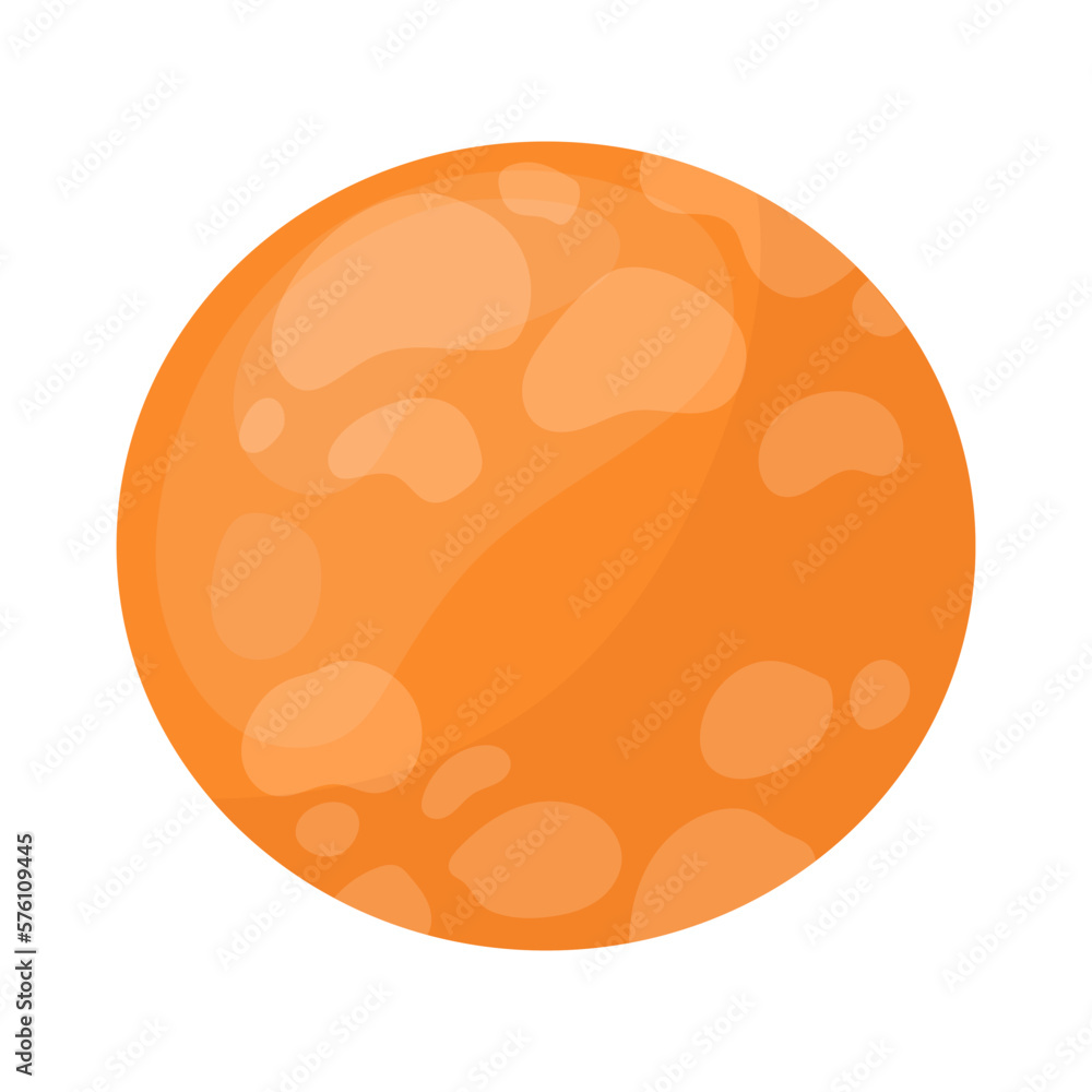 Planet. Star. Space object. Exploration of open space. Vector illustration in cartoon style. Planet. Star. Space object. Exploration of open space. Vector illustration in cartoon style.