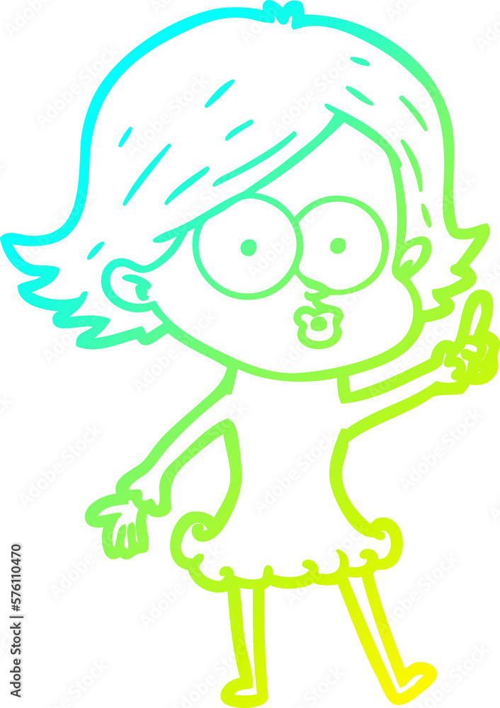 cold gradient line drawing cartoon girl pouting cold gradient line drawing cartoon girl pouting