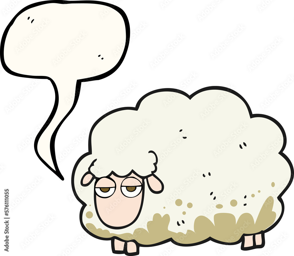 speech bubble cartoon muddy winter sheep speech bubble cartoon muddy winter sheep