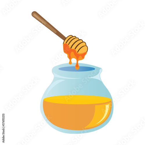 honey icon logo vector design template