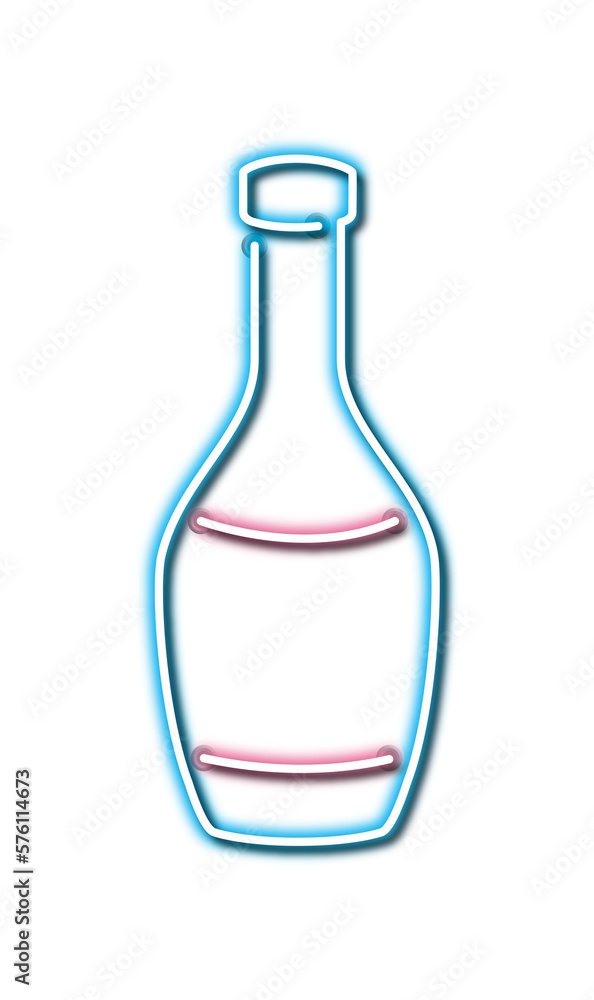 neon bottle neon bottle