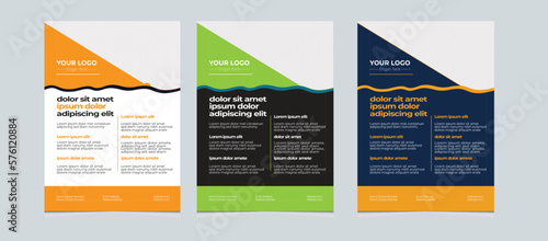 Vector Corporate business flyer template design. marketing, business proposal, promotion, advertise, publication, cover page. new digital marketing flyer set.