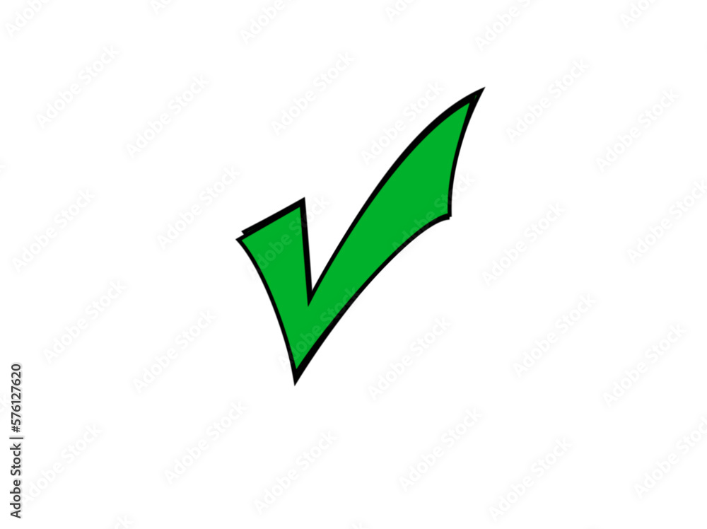Check mark yes, check mark icon symbol. Approved signal..illustration Check mark yes, check mark icon symbol. Approved signal..illustration