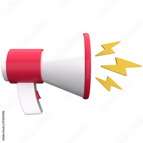 Promotion 3d icon, for UI, poster, banner, social media post. 3D rendering