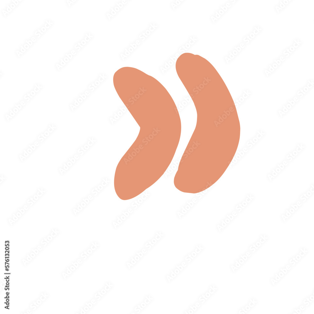 Quotes shape illustration Quotes shape illustration