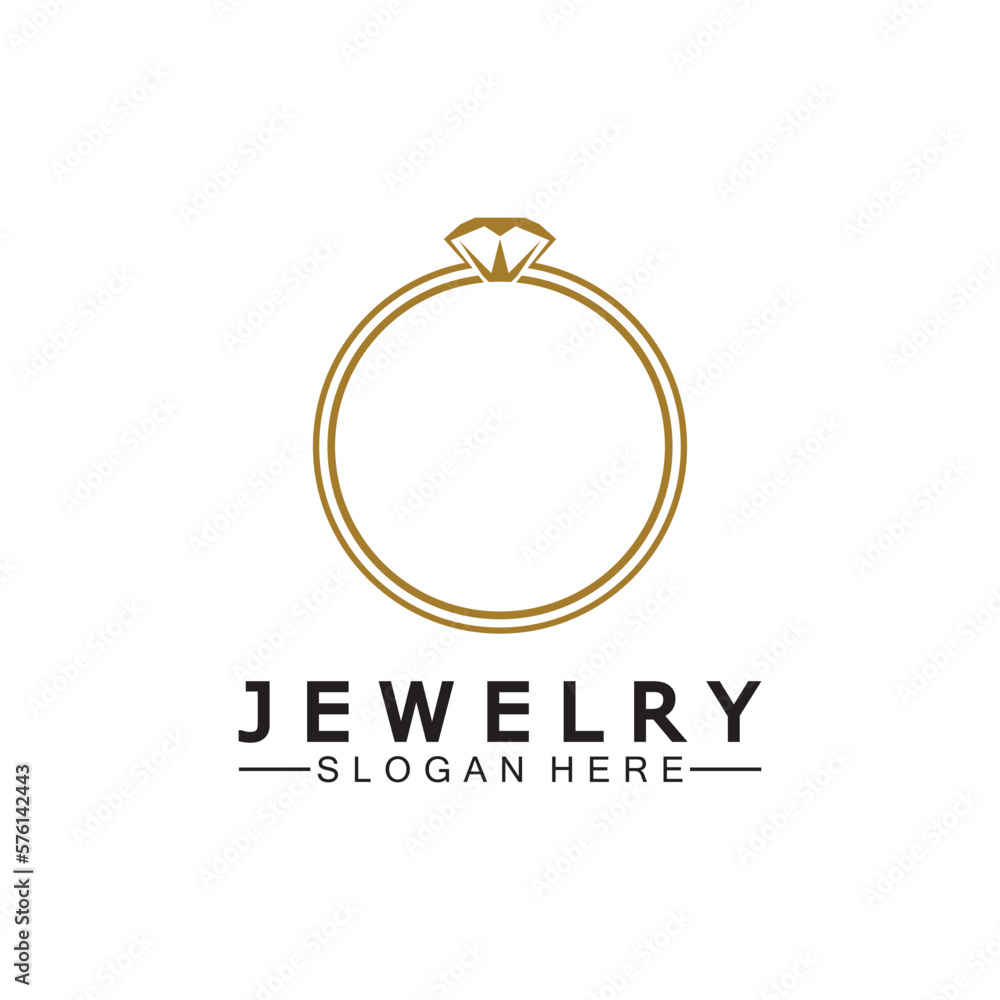 Abstract diamond for jewelry business logo design concept Abstract diamond for jewelry business logo design concept