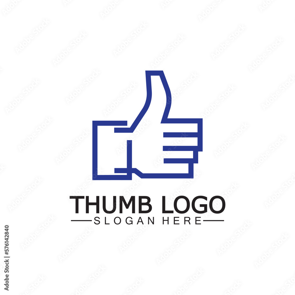 Thumb up concept logo template.Good symbol for your web site design, logo, app,Vector illustration. Thumb up concept logo template.Good symbol for your web site design, logo, app,Vector illustration.