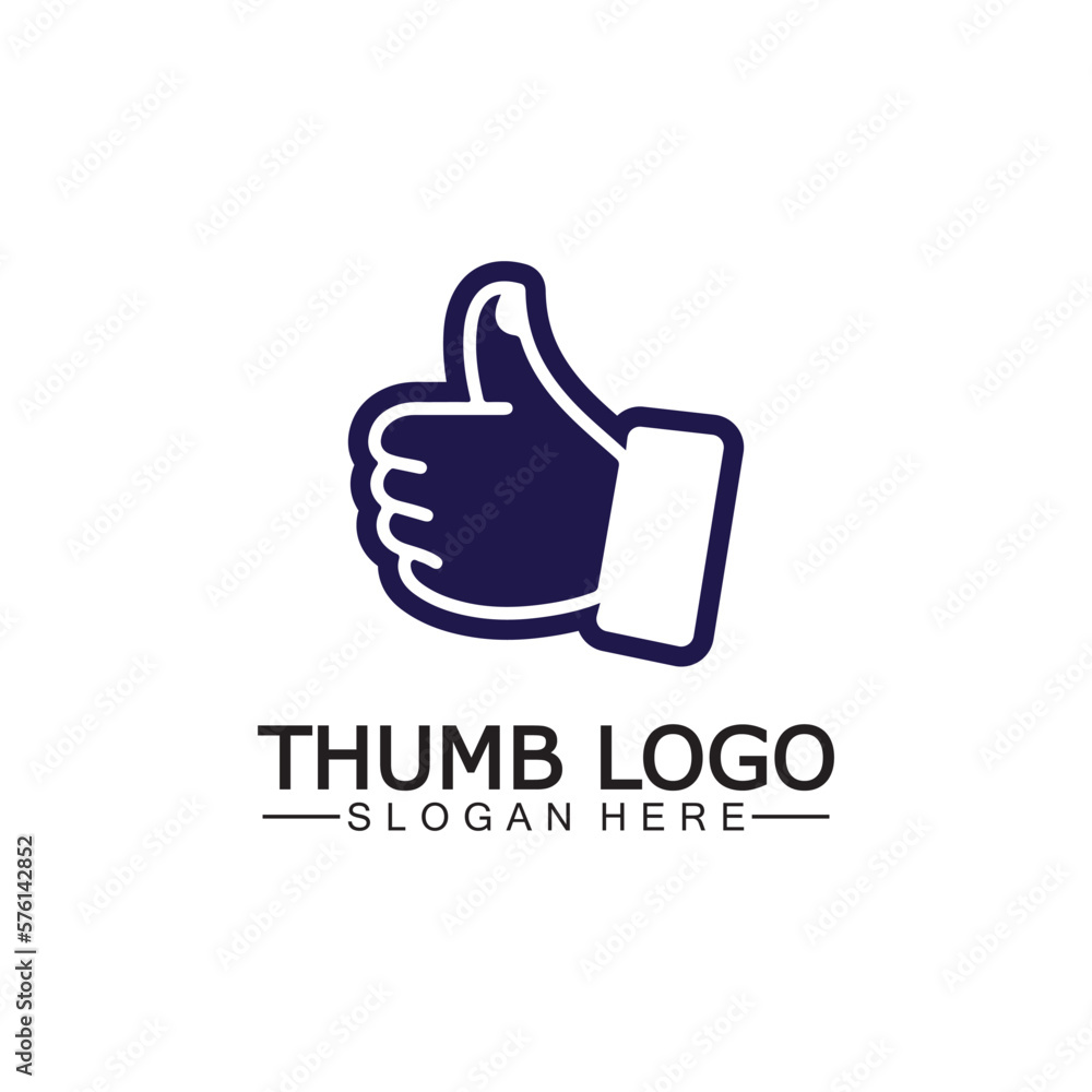Thumb up concept logo template.Good symbol for your web site design, logo, app,Vector illustration. Thumb up concept logo template.Good symbol for your web site design, logo, app,Vector illustration.