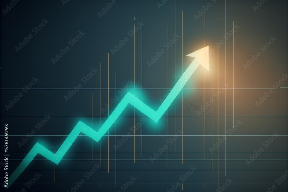 Get ready for success with this graph! The upward arrow points to a ...