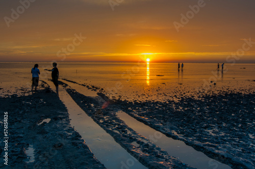 Siangshan Wetland Sunset in Hsinchu  Taiwan