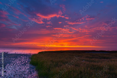 Siangshan Wetland Sunset in Hsinchu, Taiwan