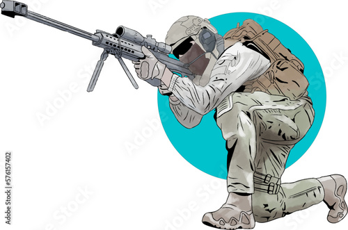 Illustration vector graphic of Military, fit for template, design resources 