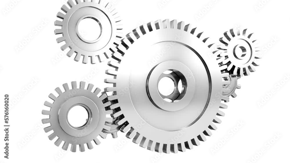 Industrial video background with gears. 3d animation. Industrial video background with gears. 3d animation.