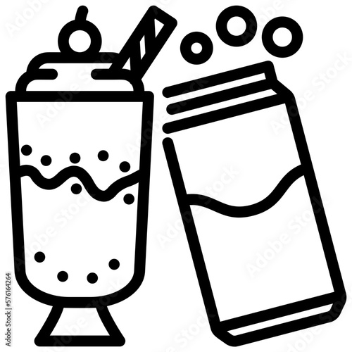 Ice Cream Float Icon