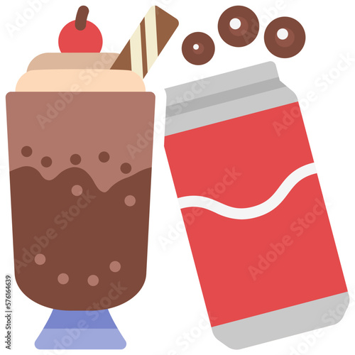 Ice Cream Float Icon