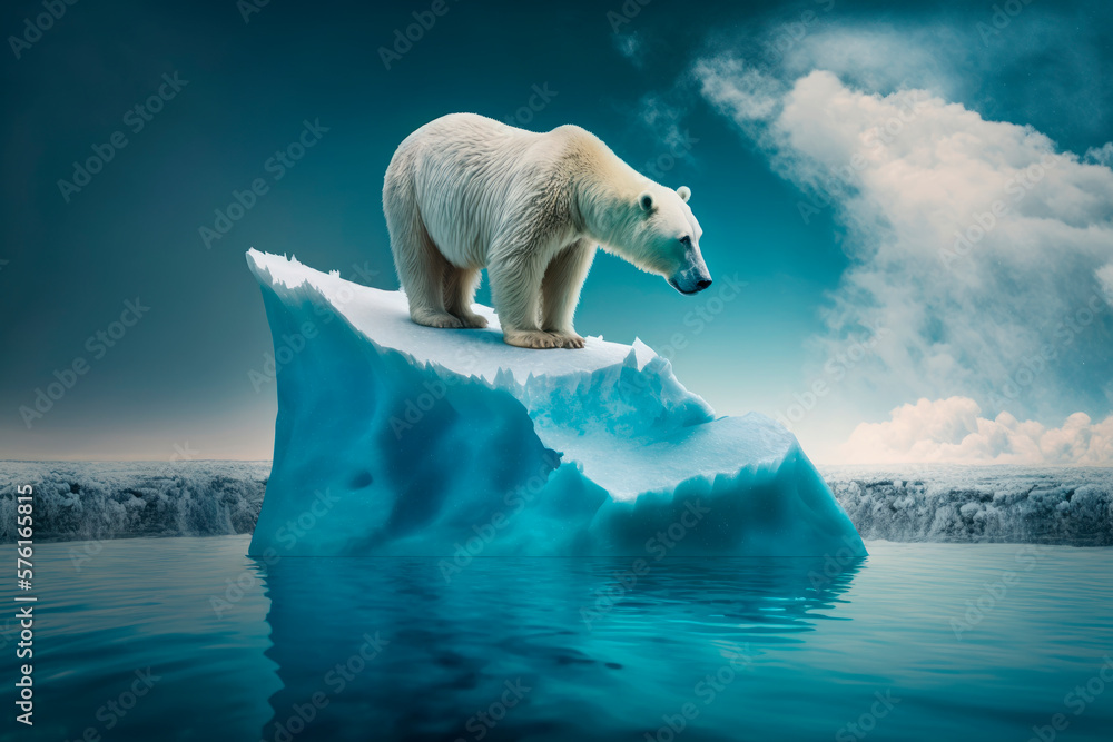 The sad fate of a polar bear in a changing world Generative AI