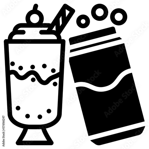 Ice Cream Float Icon