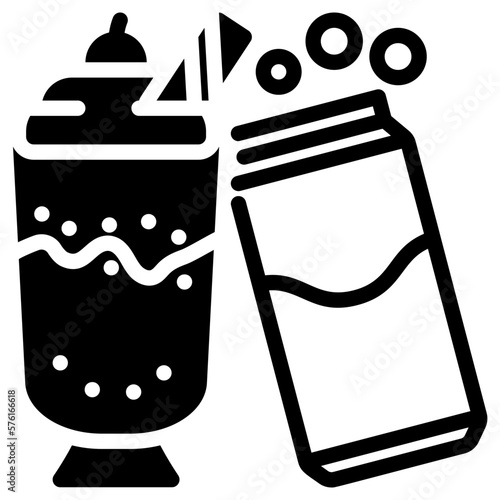 Ice Cream Float Icon