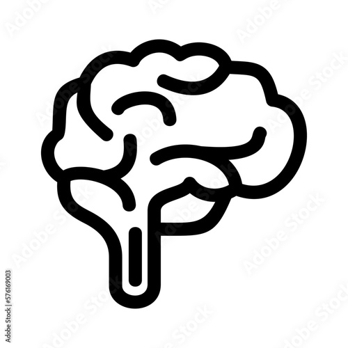 brain icon or logo isolated sign symbol vector illustration - high quality black style vector icons
