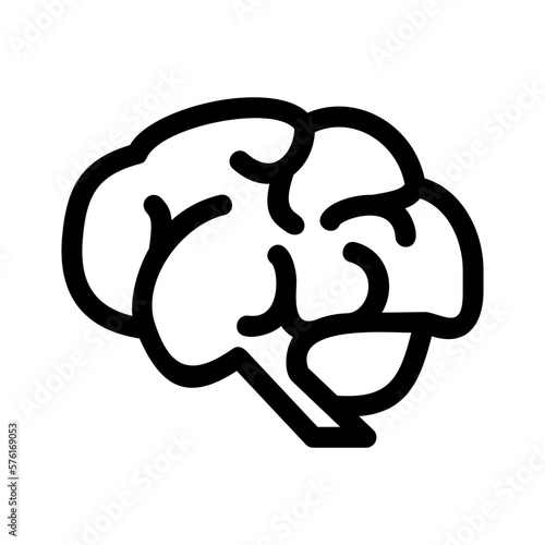 brain icon or logo isolated sign symbol vector illustration - high quality black style vector icons

