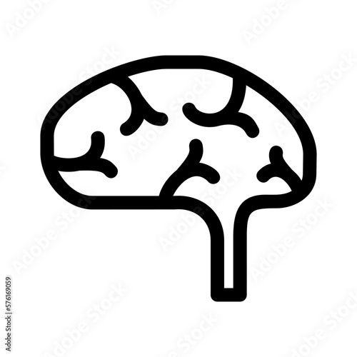 brain icon or logo isolated sign symbol vector illustration - high quality black style vector icons
