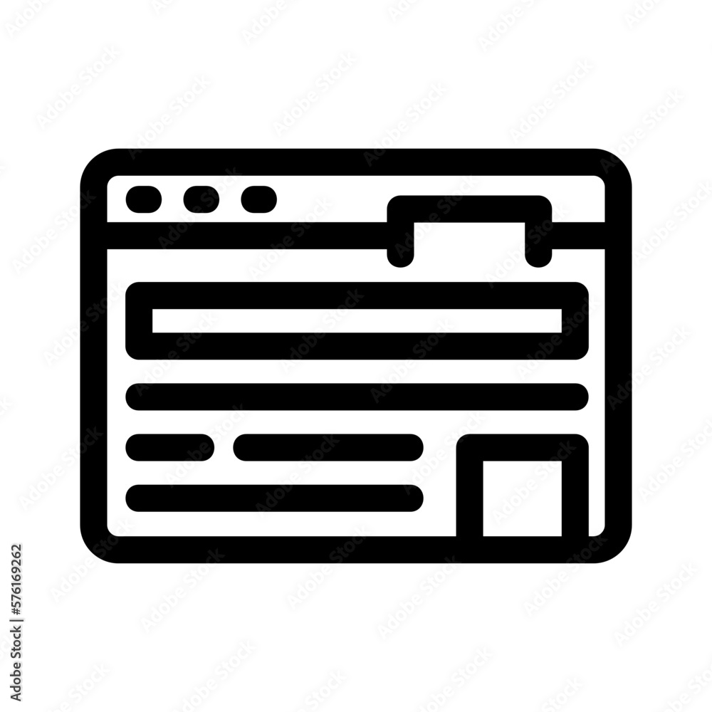 browser icon or logo isolated sign symbol vector illustration - high quality black style vector icons
browser icon or logo isolated sign symbol vector illustration - high quality black style vector icons