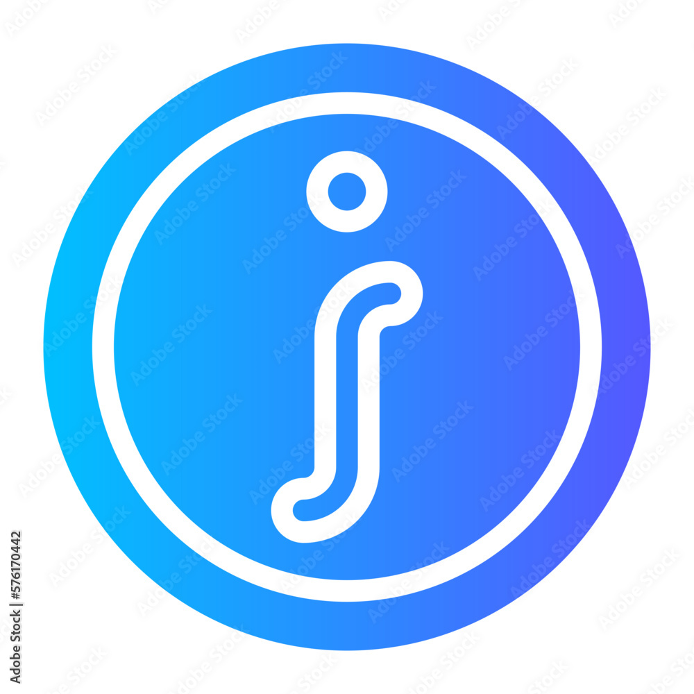 information gradient icon