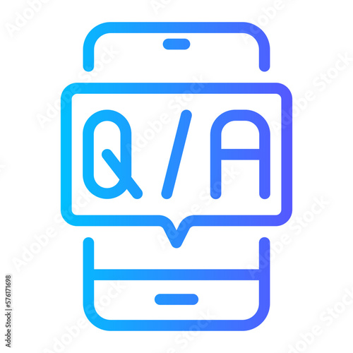 qa gradient icon