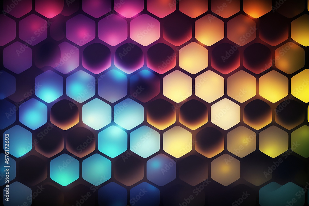 Beautiful abstract hexagon Beautiful abstract hexagon