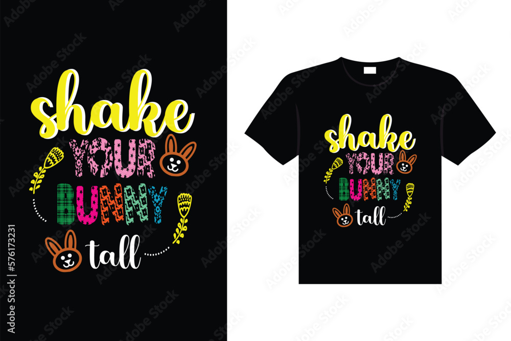 Easter day typography egg lettering t-shirt design holiday greeting cute bunny vector art Easter day typography egg lettering t-shirt design holiday greeting cute bunny vector art