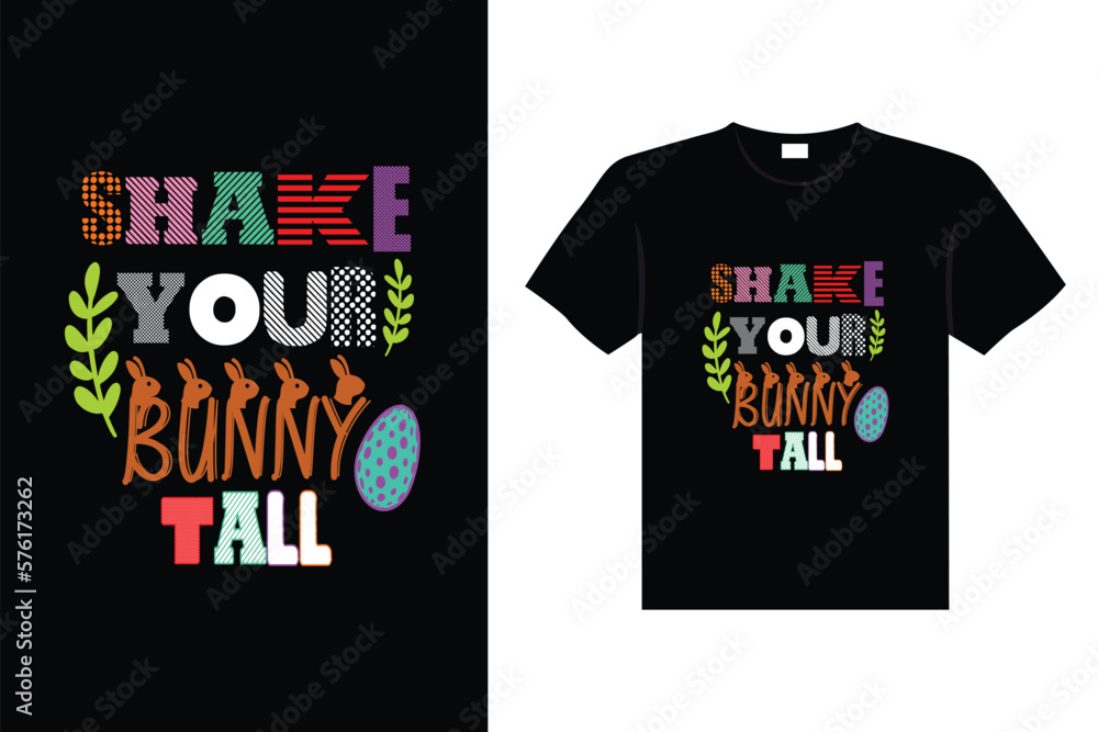 Easter day typography egg lettering t-shirt design holiday greeting cute bunny vector art Easter day typography egg lettering t-shirt design holiday greeting cute bunny vector art
