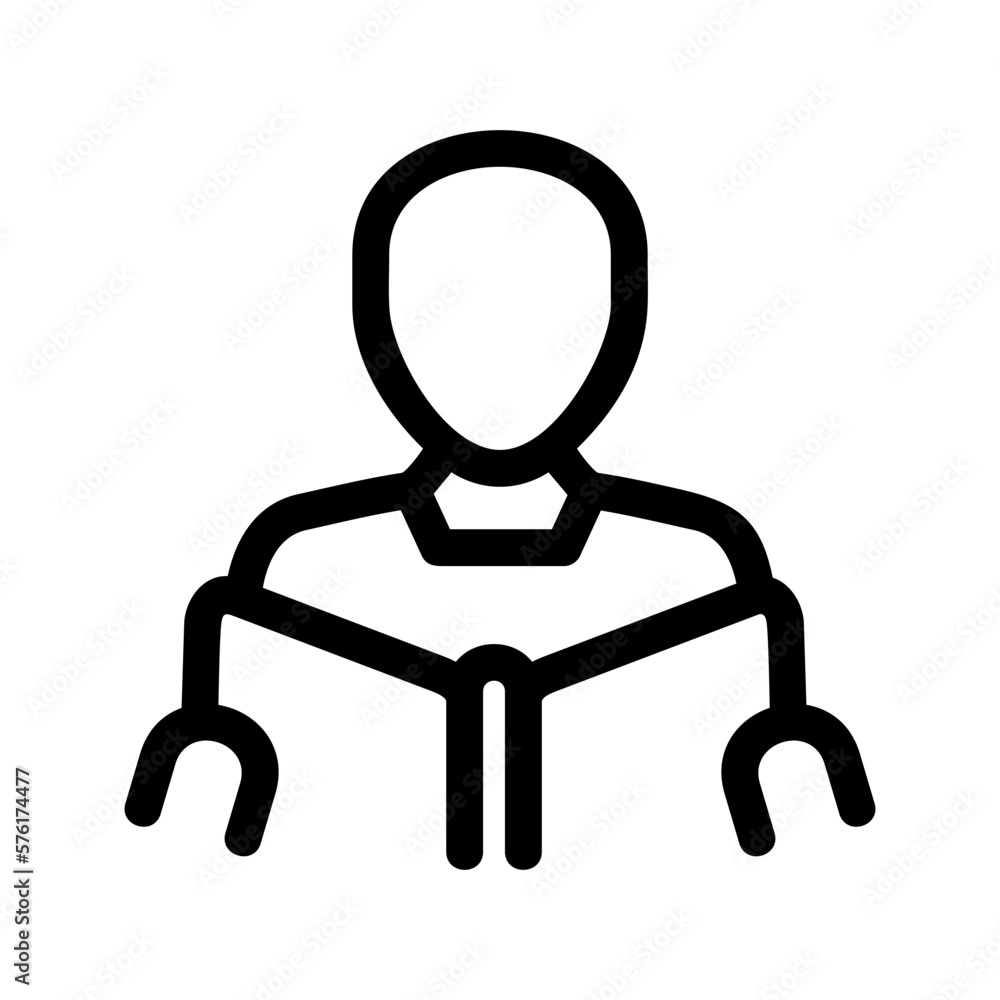 student icon or logo isolated sign symbol vector illustration - high quality black style vector icons
