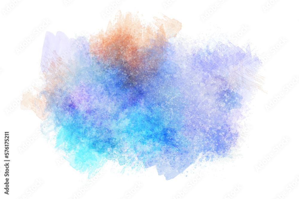 Beautiful abstract blue watercolor texture Beautiful abstract blue watercolor texture