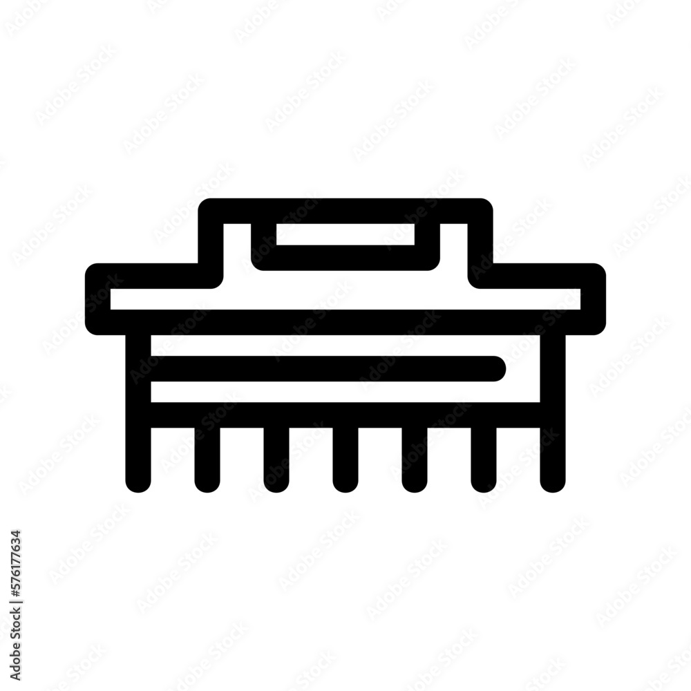 comb icon or logo isolated sign symbol vector illustration - high quality black style vector icons
comb icon or logo isolated sign symbol vector illustration - high quality black style vector icons