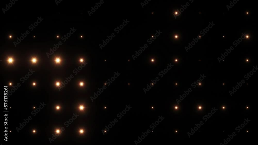 Party Flash Lights. Yellow flashes of light Video Background. Flashing floodlights. Lights Flashing Wall Showtec VJ Stage Floodlight 4K Party Flash Lights. Yellow flashes of light Video Background. Flashing floodlights. Lights Flashing Wall Showtec VJ Stage Floodlight 4K