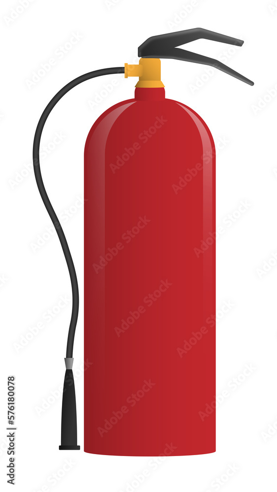 red fire extinguisher for Equipment for firefight in factory, Vector stock red fire extinguisher for Equipment for firefight in factory, Vector stock