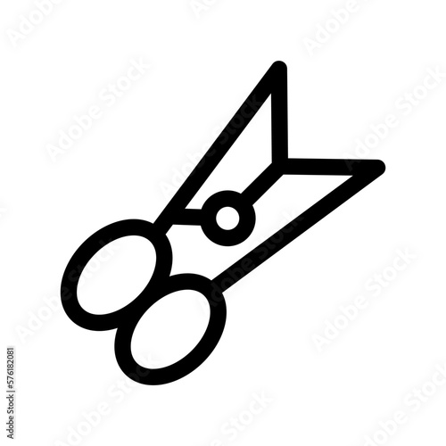 scissor icon or logo isolated sign symbol vector illustration - high quality black style vector icons
