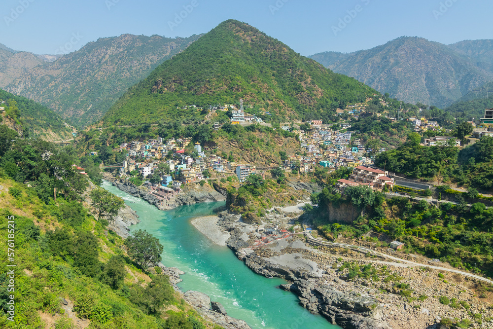 Devprayag, Uttarakhand, India Stock Photo - Image of nature, culture:  146683144