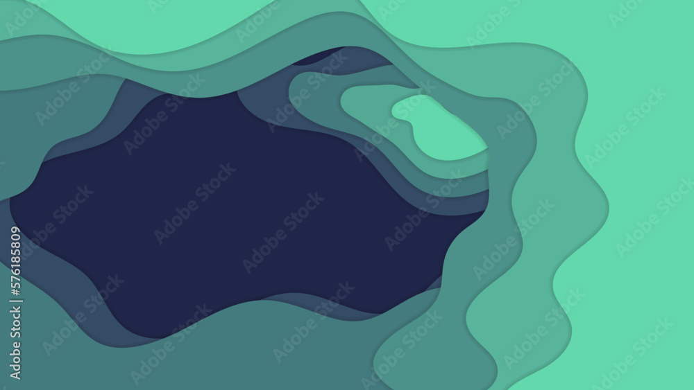 Abstract Motion Geometric Curve Vector Graphic Background. Colorful wave curve vector background