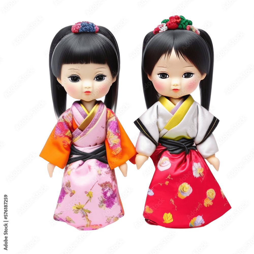 japan dolls, matryoshka on a trasparent background png japan dolls, matryoshka on a trasparent background png