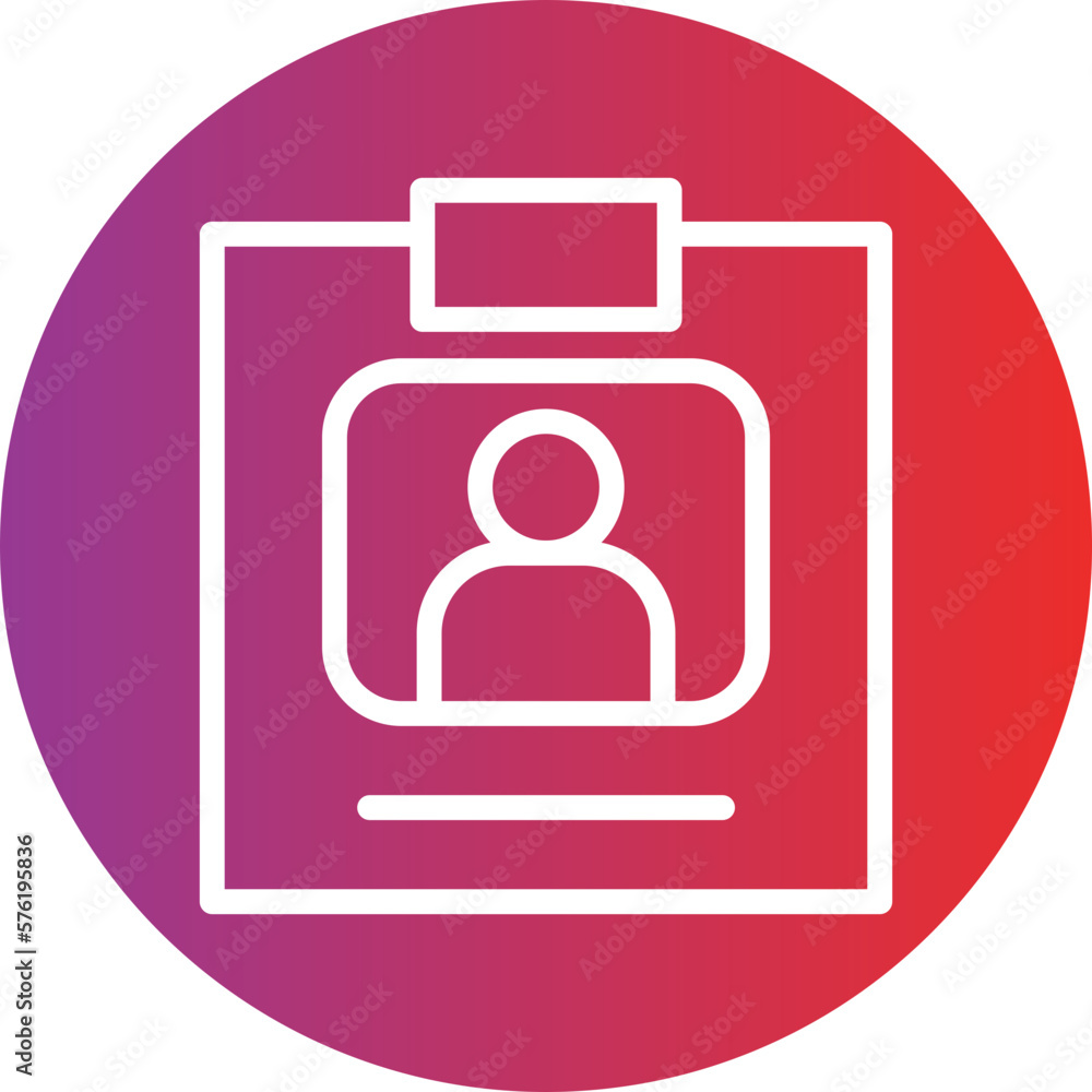Vector Design Press Pass Icon Style Vector Design Press Pass Icon Style