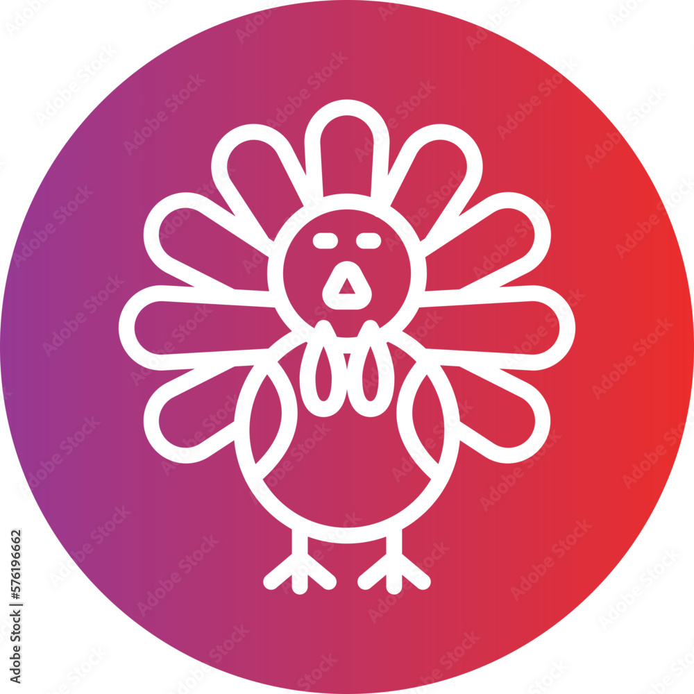 Fototapeta premium Vector Design Thanksgiving Icon Style