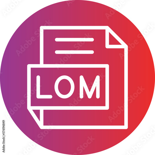 Vector Design LOM Icon Style